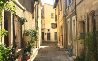 The streets of Arles, France